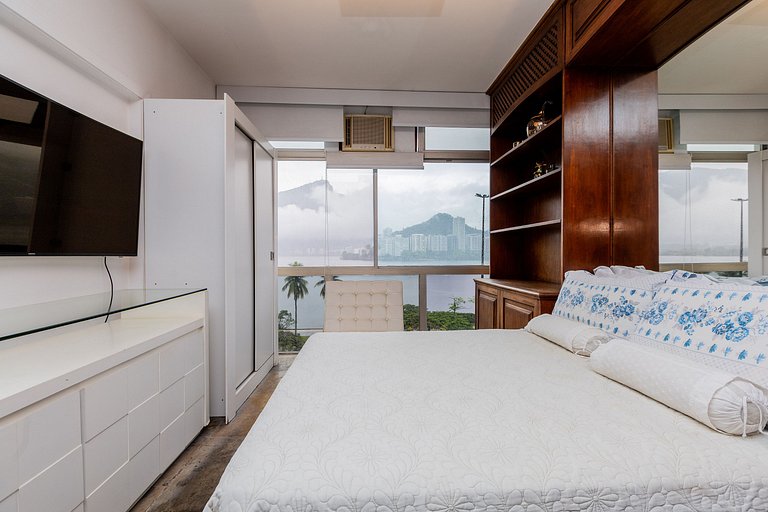Epitacio401|Apartamento na Lagoa com linda vista