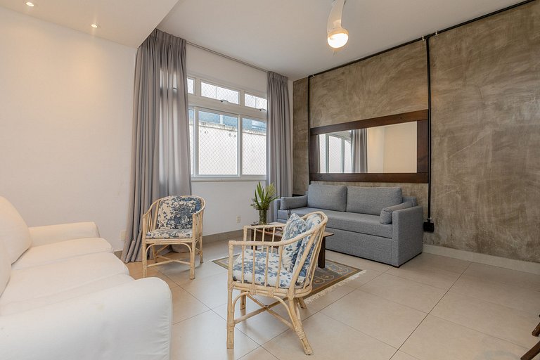 Franca703|Apto com suíte bem localizado na Gávea