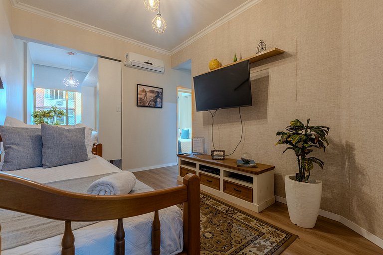 Car603| Apartment in Ipanema near the beach