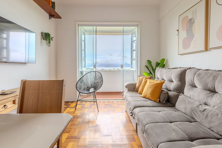 Glória801|Apto con 3 cuartos y vista espectacular.