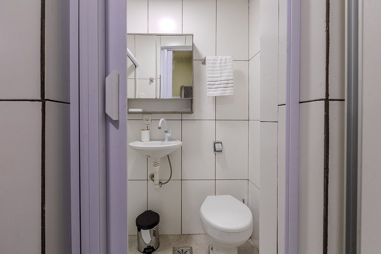 Um refúgio moderno em Ipanema