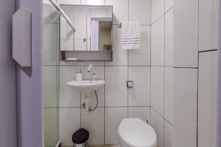 Um refúgio moderno em Ipanema