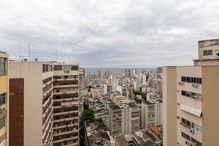 Um refúgio moderno em Ipanema